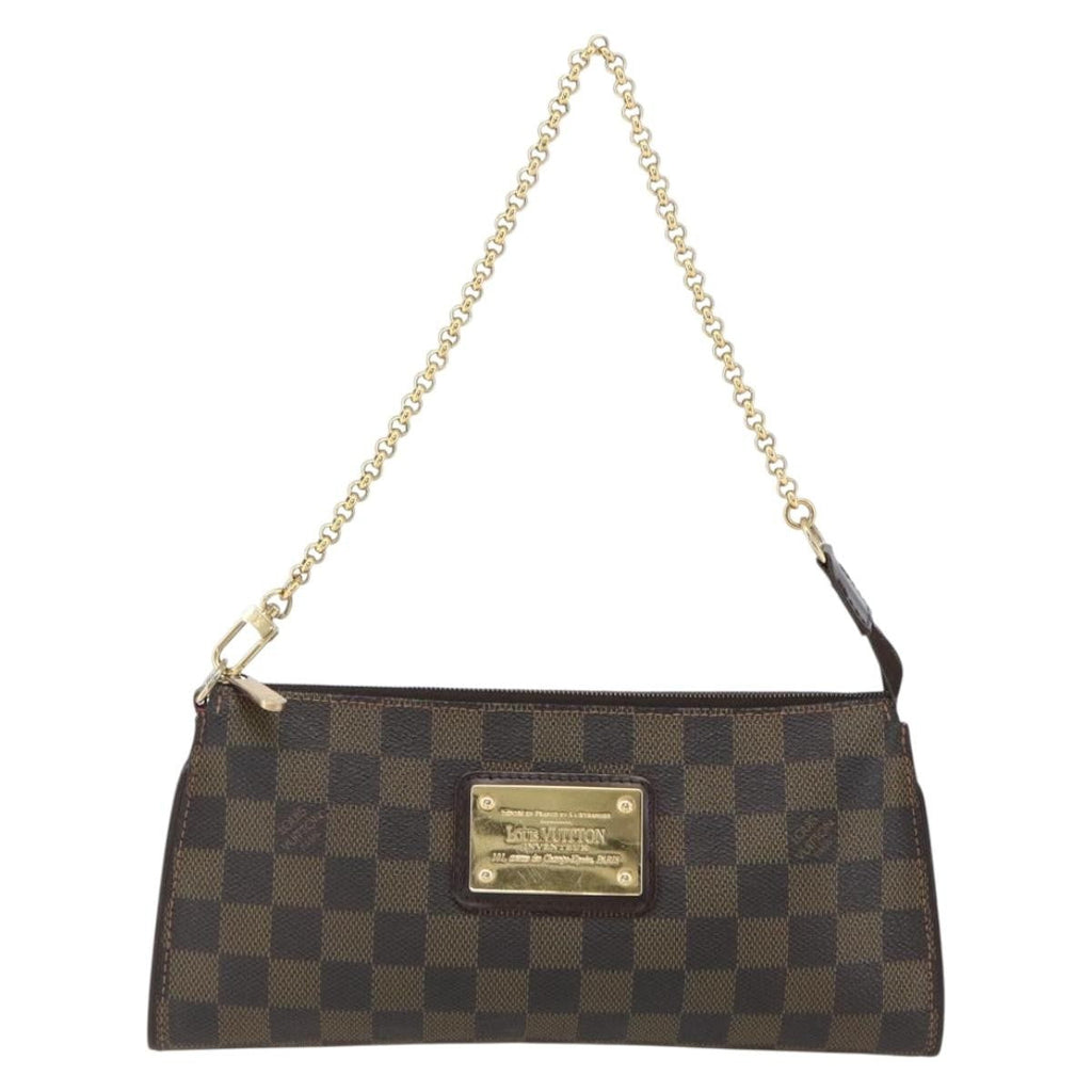 Louis Vuitton Sophie Handbag Damier Brown Canvas Clutche & Pouche Bag