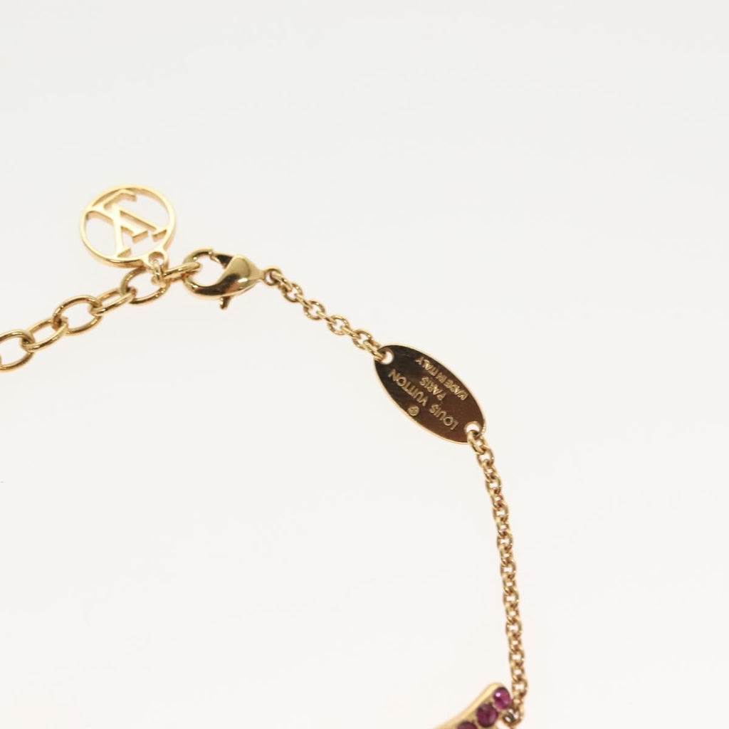 Louis Vuitton Essential V California Dreaming Bracelet Metal With Crystals Gold Metal Bracelet Jewelry