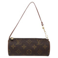 Louis Vuitton Papillon Pochette Monogram Canvas Brown Canvas Clutche & Pouche Bag