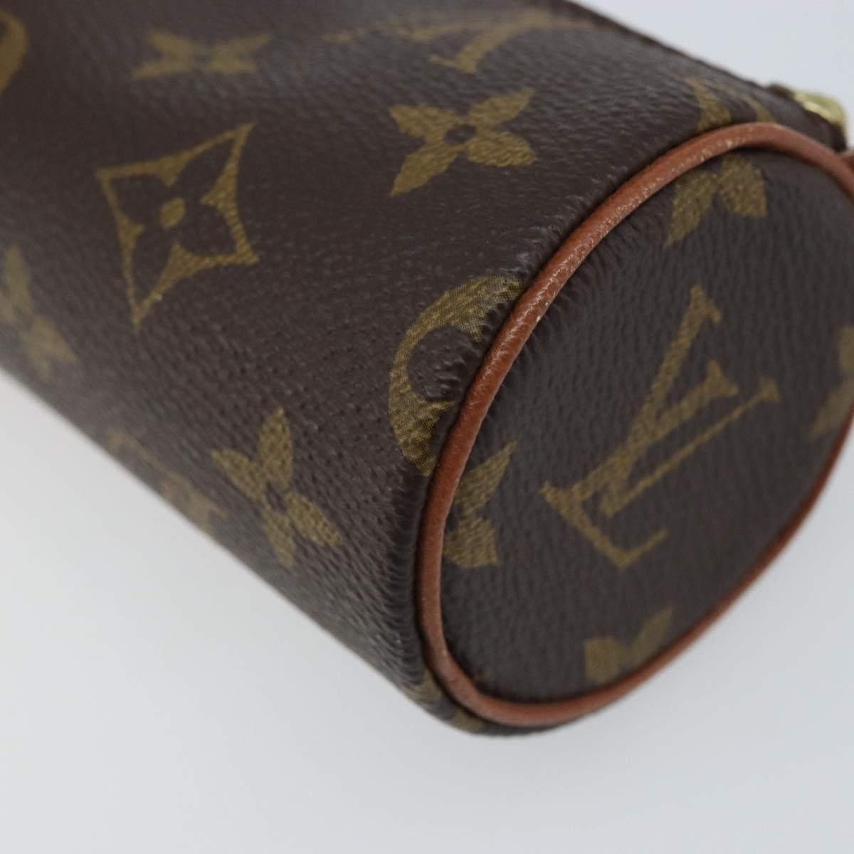 Louis Vuitton Papillon Pochette Monogram Canvas Brown Canvas Clutche & Pouche Bag