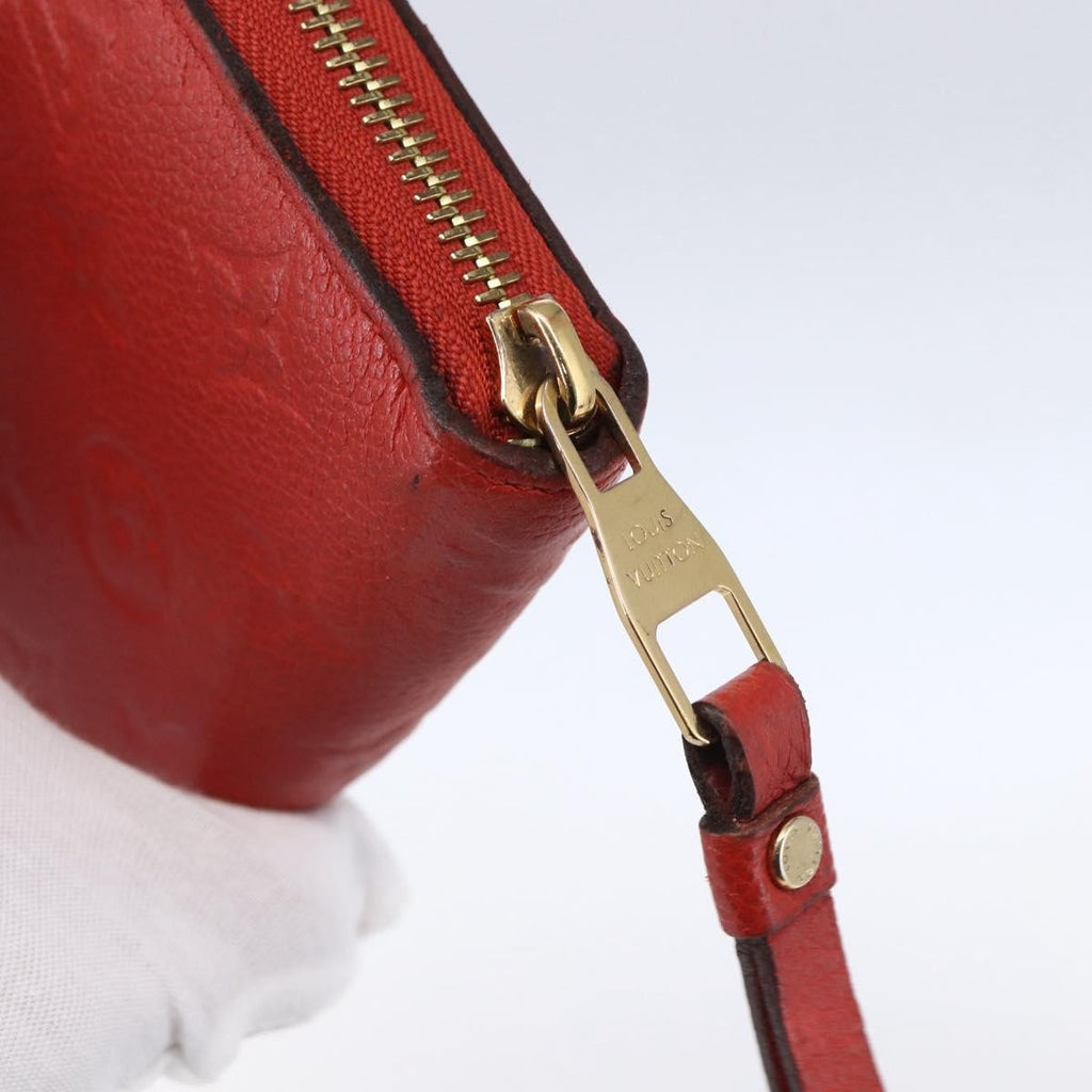 Louis Vuitton Portefeuille Zippy Monogramme Empreinte Monogramme Empreinte Red Leather Wallets Accessory