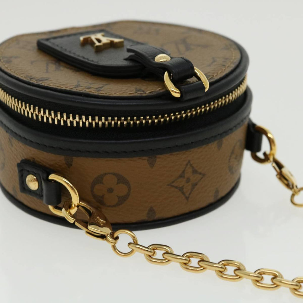 Louis Vuitton Boite Chapeau Souple Bag Reverse Monogram Giant Brown Canvas Bag