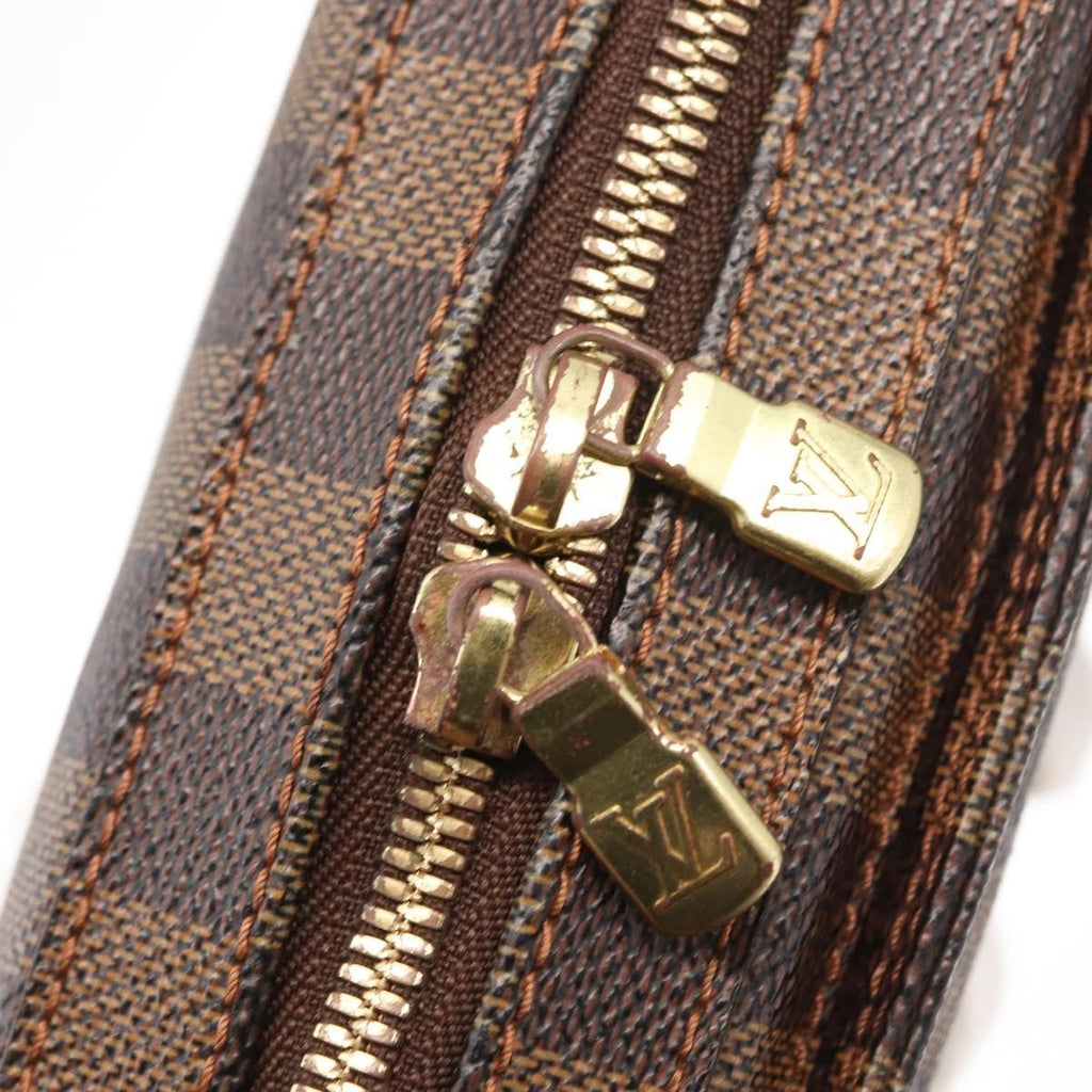Louis Vuitton Geronimos Waist Bag Damier Brown Canvas Shoulder Bag