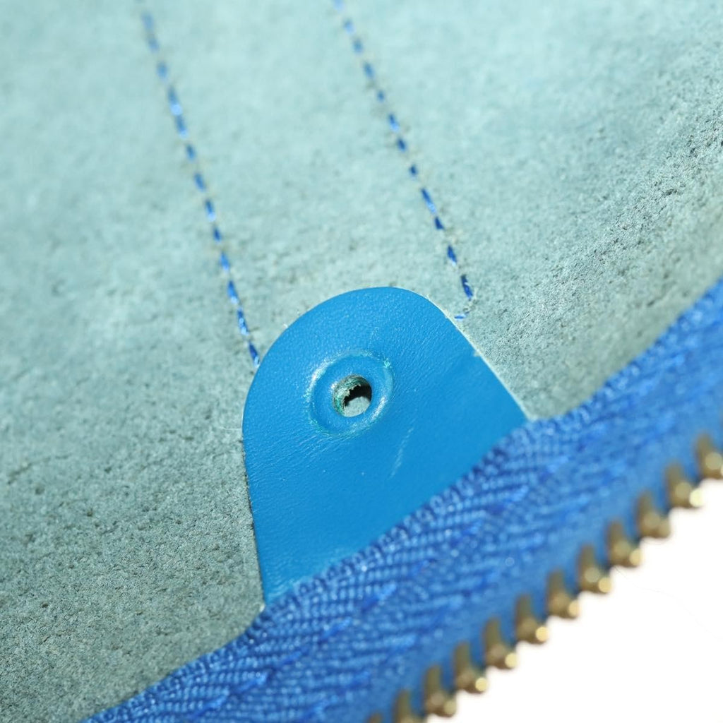 Louis Vuitton Keepall Bag Epi Leather Blue Leather Travel Bag