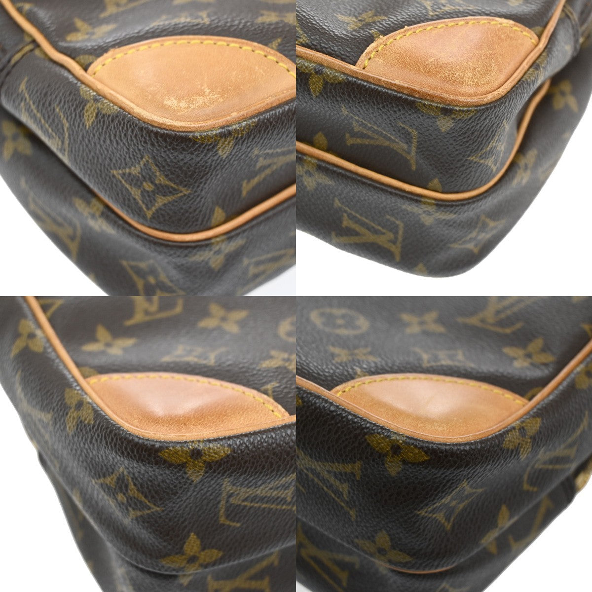 Louis Vuitton Amazone Bag Monogram Canvas Brown Canvas Shoulder Bag