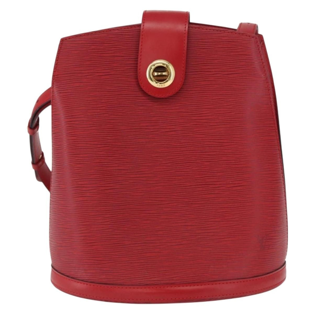 Louis Vuitton Cluny Shoulder Bag Epi Leather Red Leather Shoulder Bag