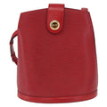 Louis Vuitton Cluny Shoulder Bag Epi Leather Red Leather Shoulder Bag