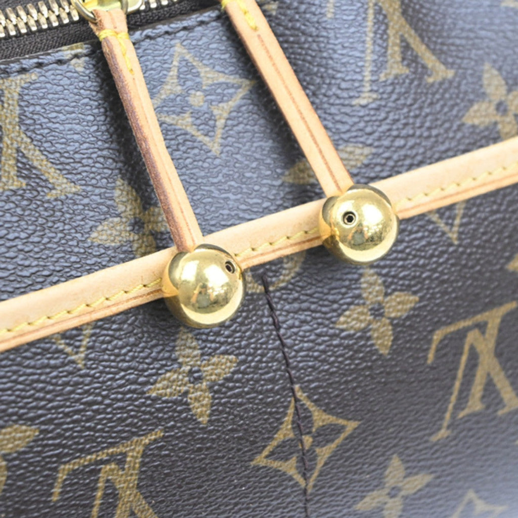 Louis Vuitton Popincourt Shoulder Bag Monogram Canvas Brown Canvas Shoulder Bag