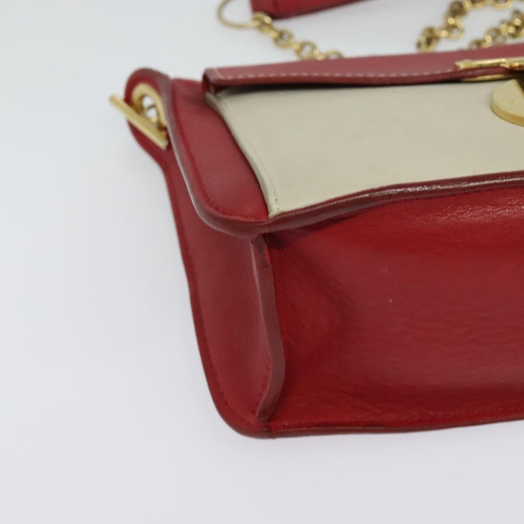 Celine Shoulder Bag Leather Red Leather Shoulder Bag Bag