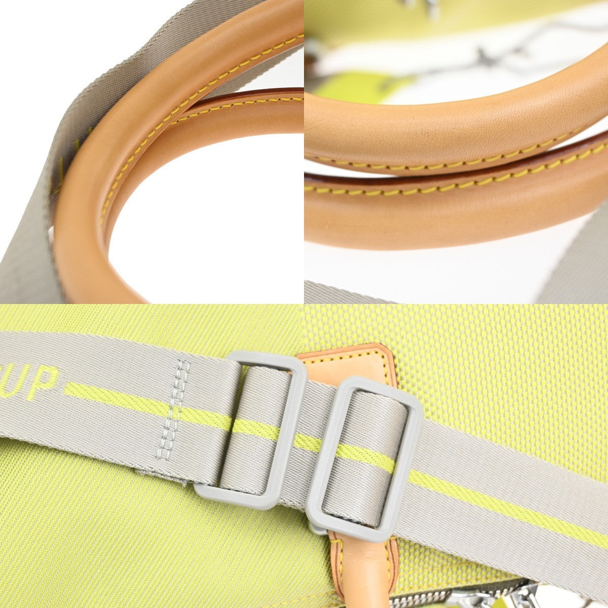 Louis Vuitton Cup Cube Bag Damier Geant Canvas Yellow Canvas Shoulder Bag