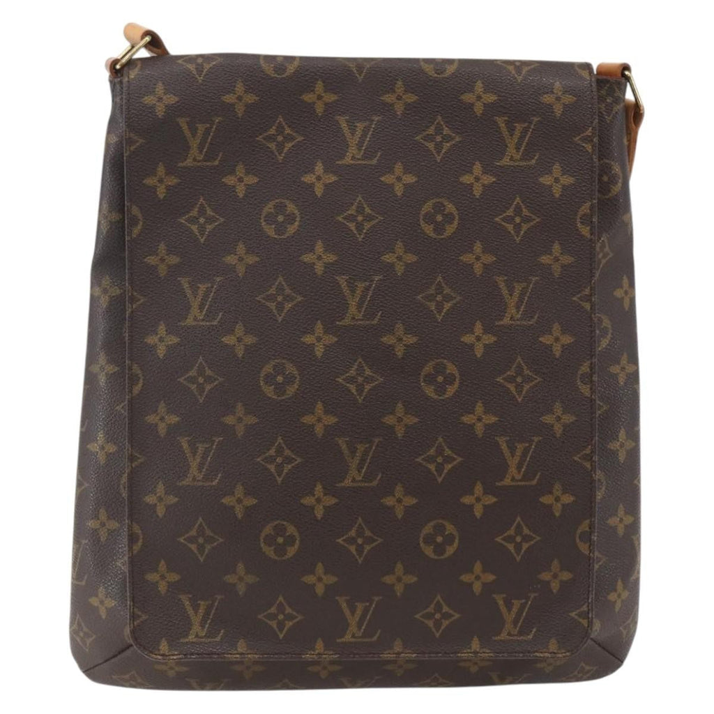 Louis Vuitton Musette Salsa Handbag Monogram Canvas Brown Canvas Shoulder Bag