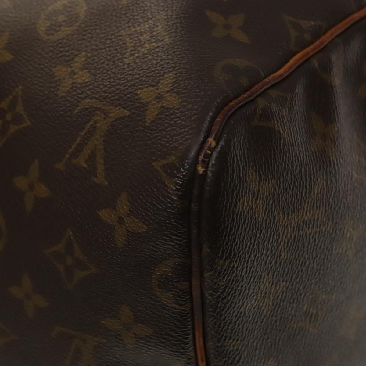 Louis Vuitton Keepall Bag Monogram Canvas Brown Canvas Travel Bag