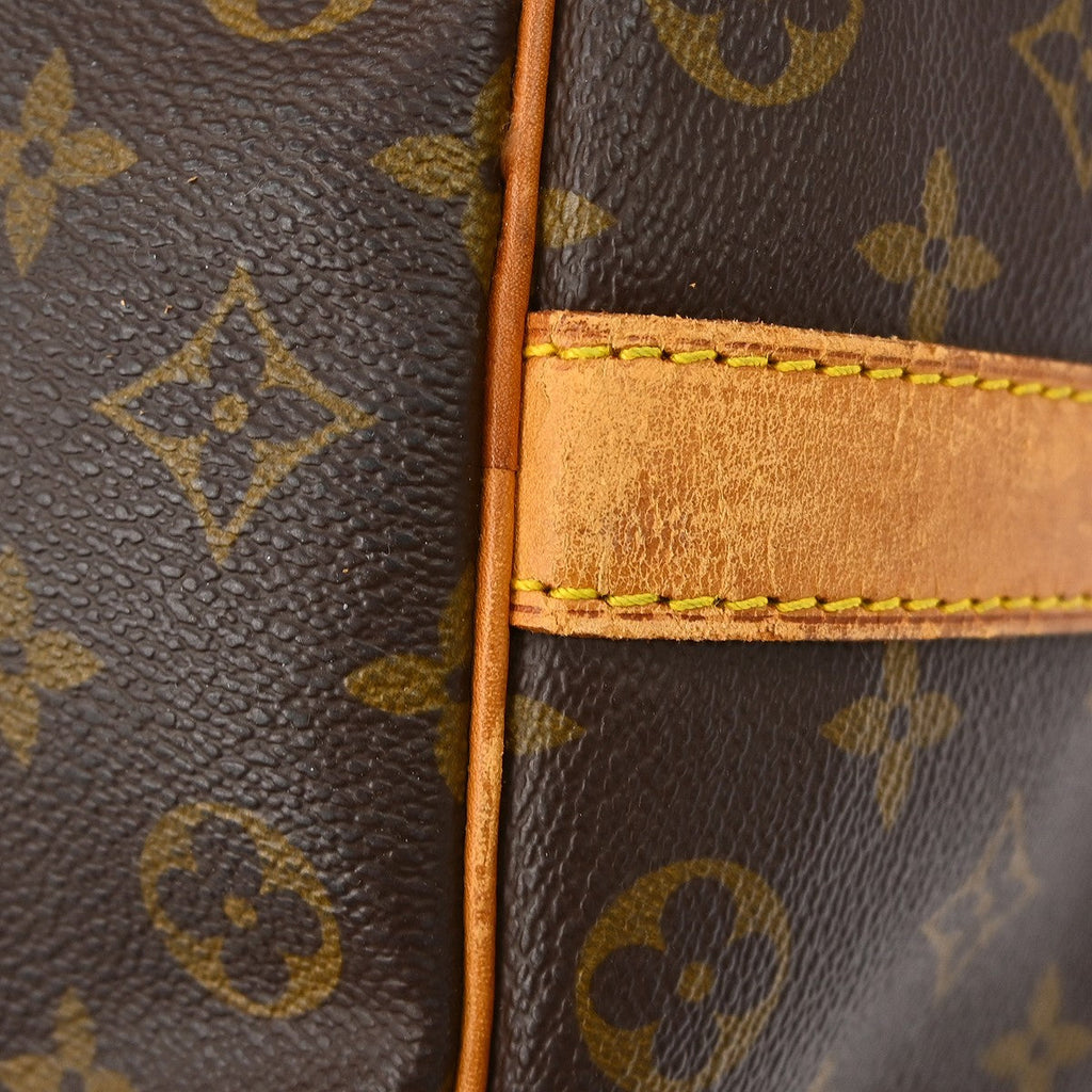 Louis Vuitton Keepall Bandouliere Bag Monogram Canvas Brown Canvas Travel Bag