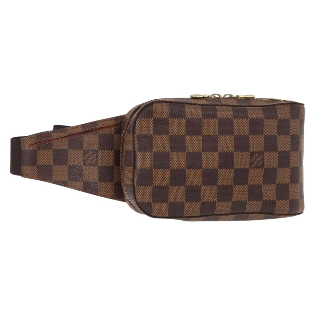 Louis Vuitton Geronimos Waist Bag Damier Brown Canvas Shoulder Bag