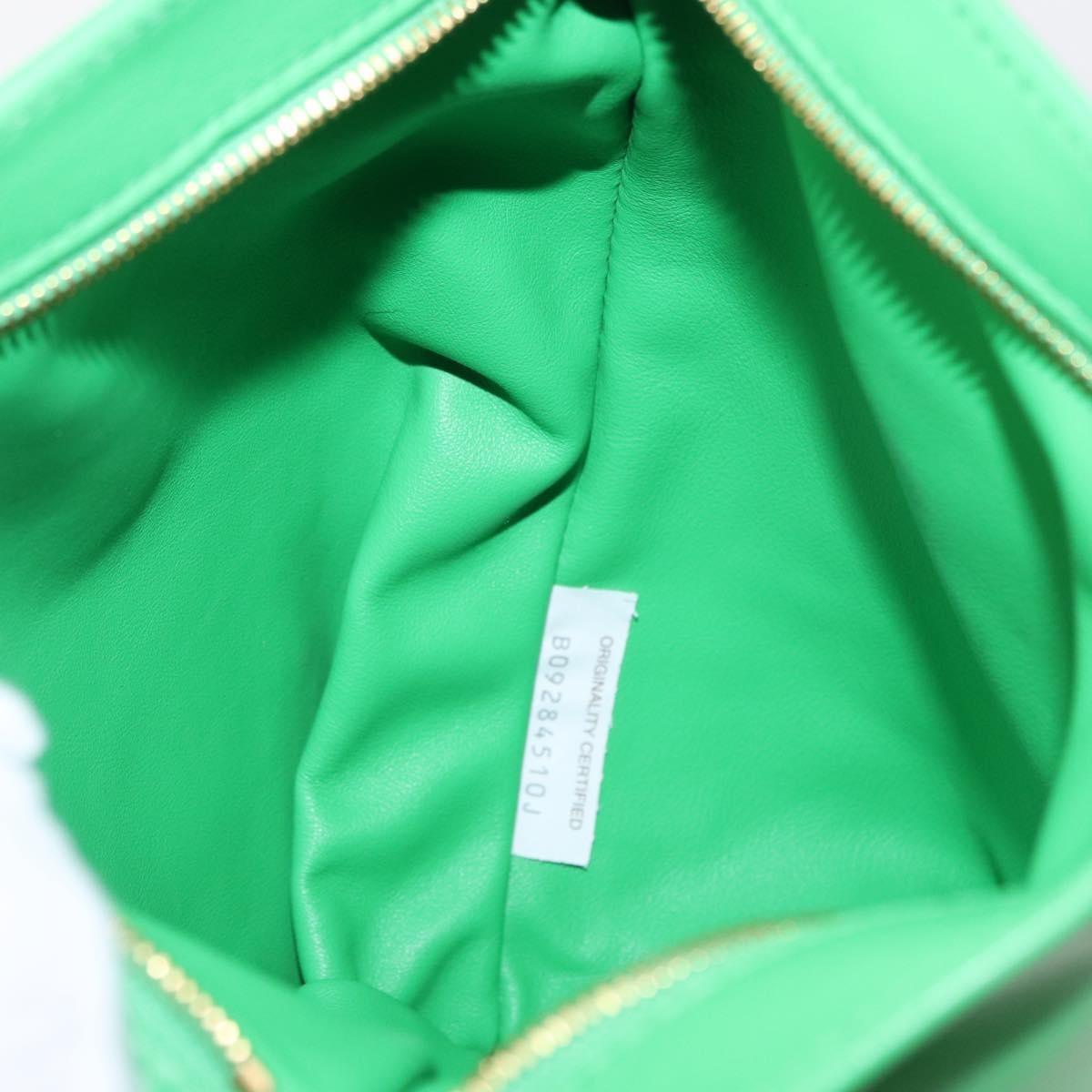 Bottega Veneta Bv Twist Bag Leather Green Leather Handbag