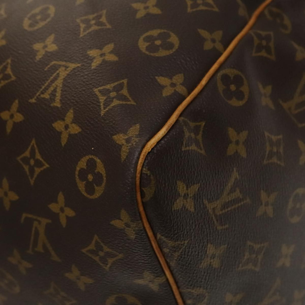 Louis Vuitton Keepall Bag Monogram Canvas Brown Canvas Travel Bag