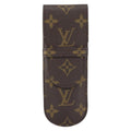 Louis Vuitton Etui À Stylo Canvas Brown Canvas Clutche & Pouche Bag