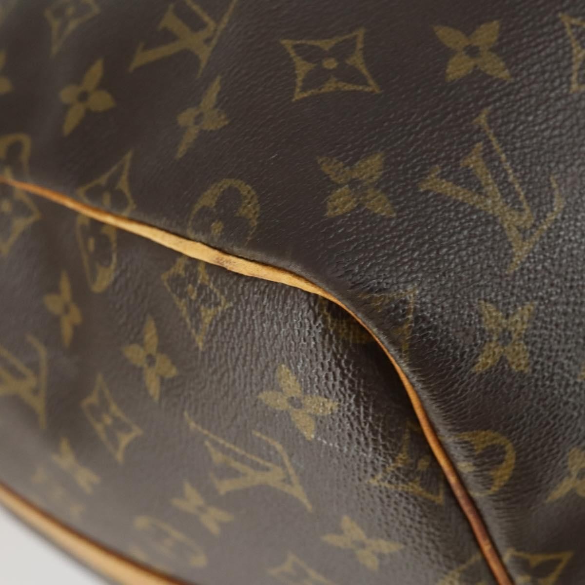 Louis Vuitton Keepall Bandouliere Bag Monogram Canvas Brown Canvas Travel Bag