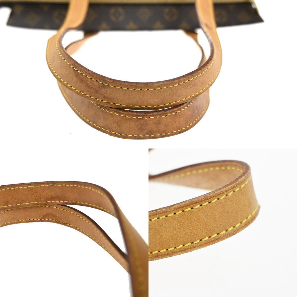 Louis Vuitton Babylone Handbag Monogram Canvas Brown Canvas Shoulder Bag