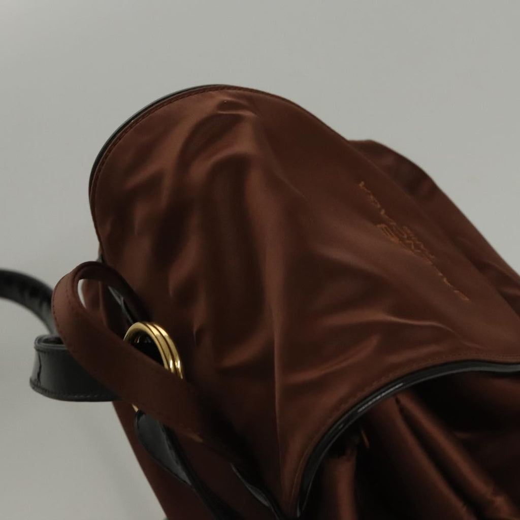 Balenciaga Vintage Backpack Nylon Brown Nylon Backpack