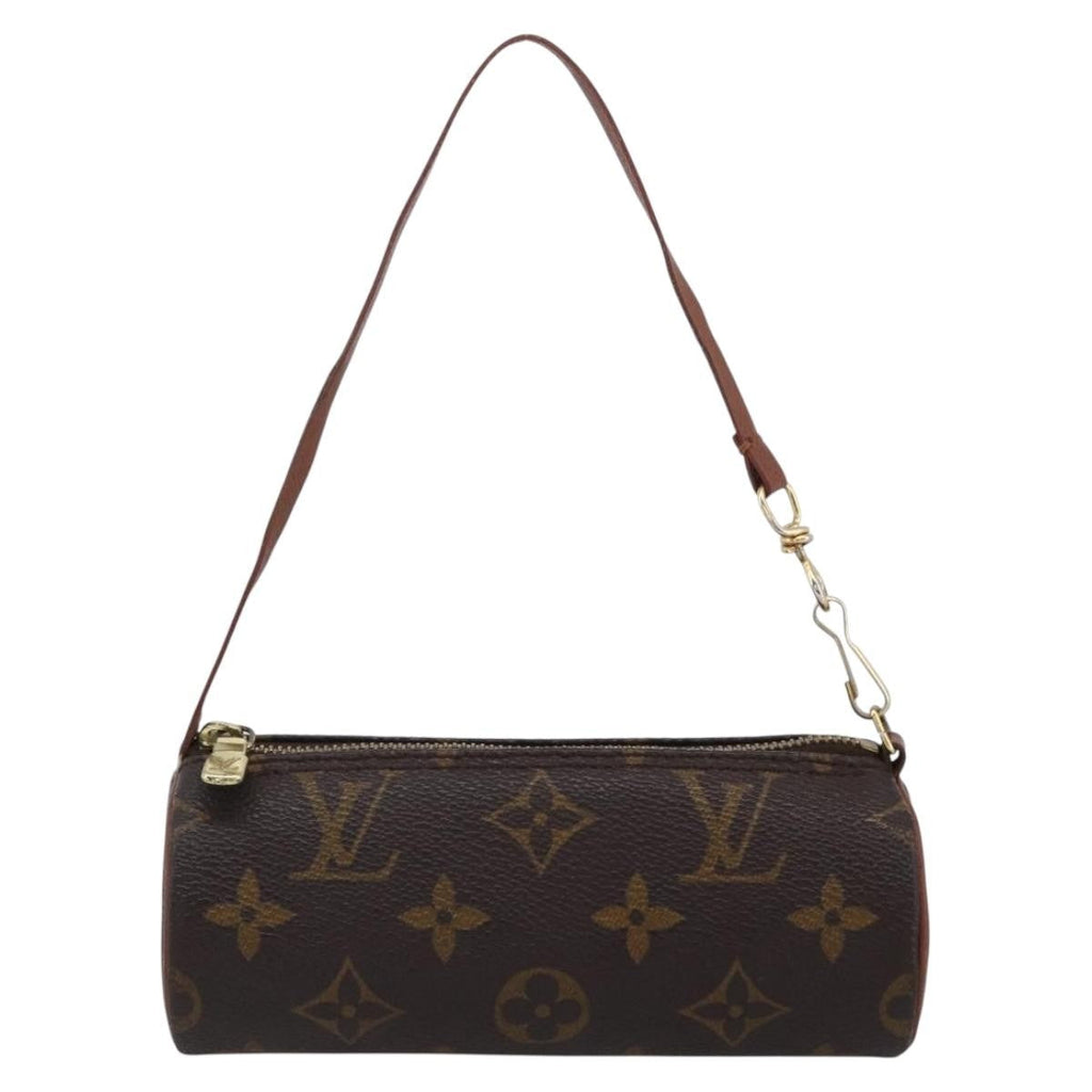 Louis Vuitton Papillon Pochette Monogram Canvas Brown Canvas Clutche & Pouche Bag