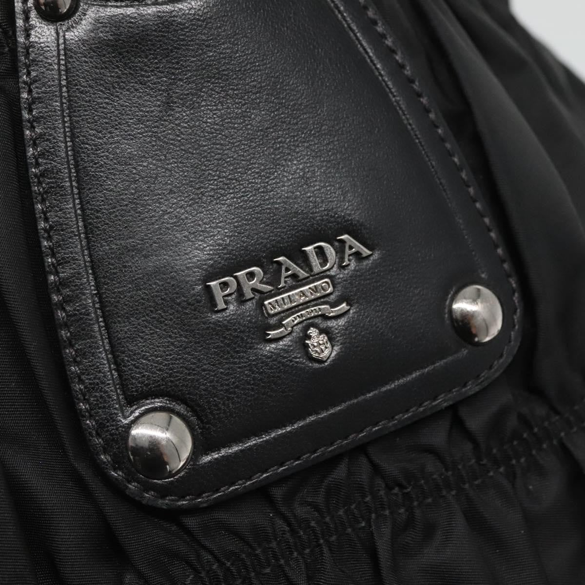 Prada Gaufre Tote Tessuto Black Nylon Bag