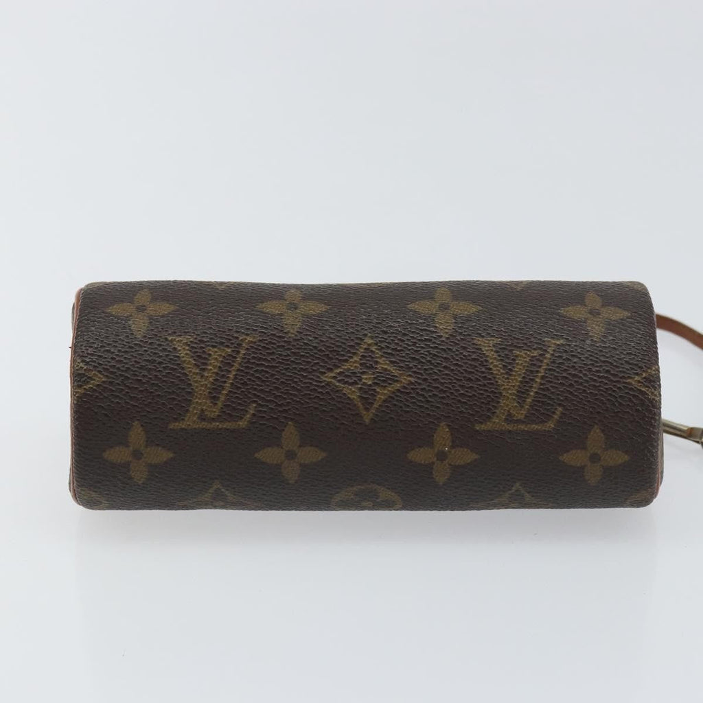 Louis Vuitton Papillon Pochette Monogram Canvas Brown Canvas Clutche & Pouche Bag