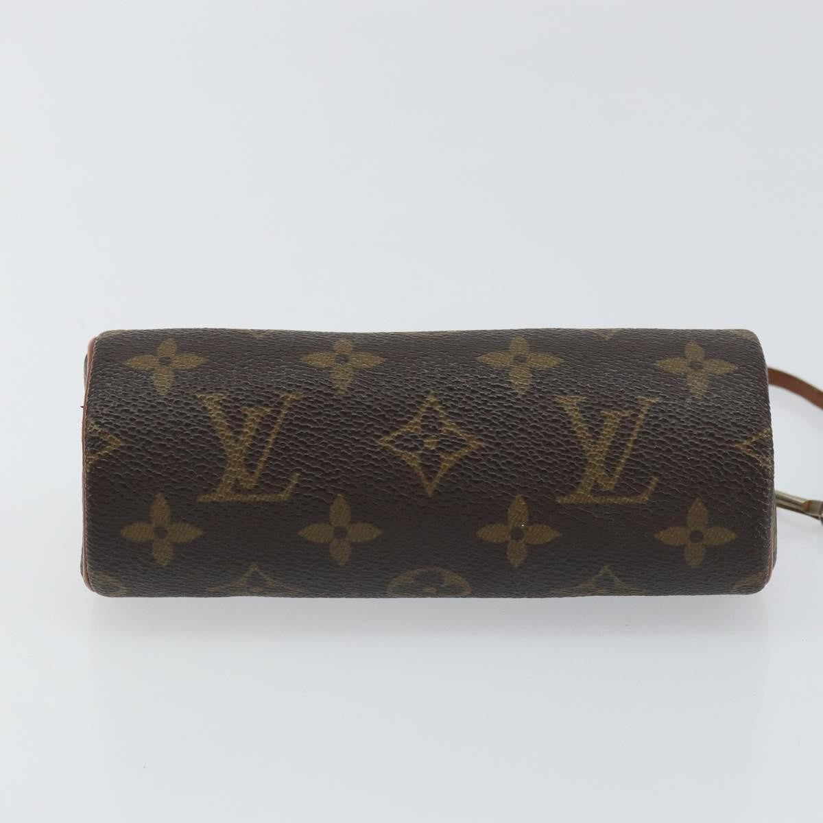 Louis Vuitton Papillon Pochette Monogram Canvas Brown Canvas Clutche & Pouche Bag
