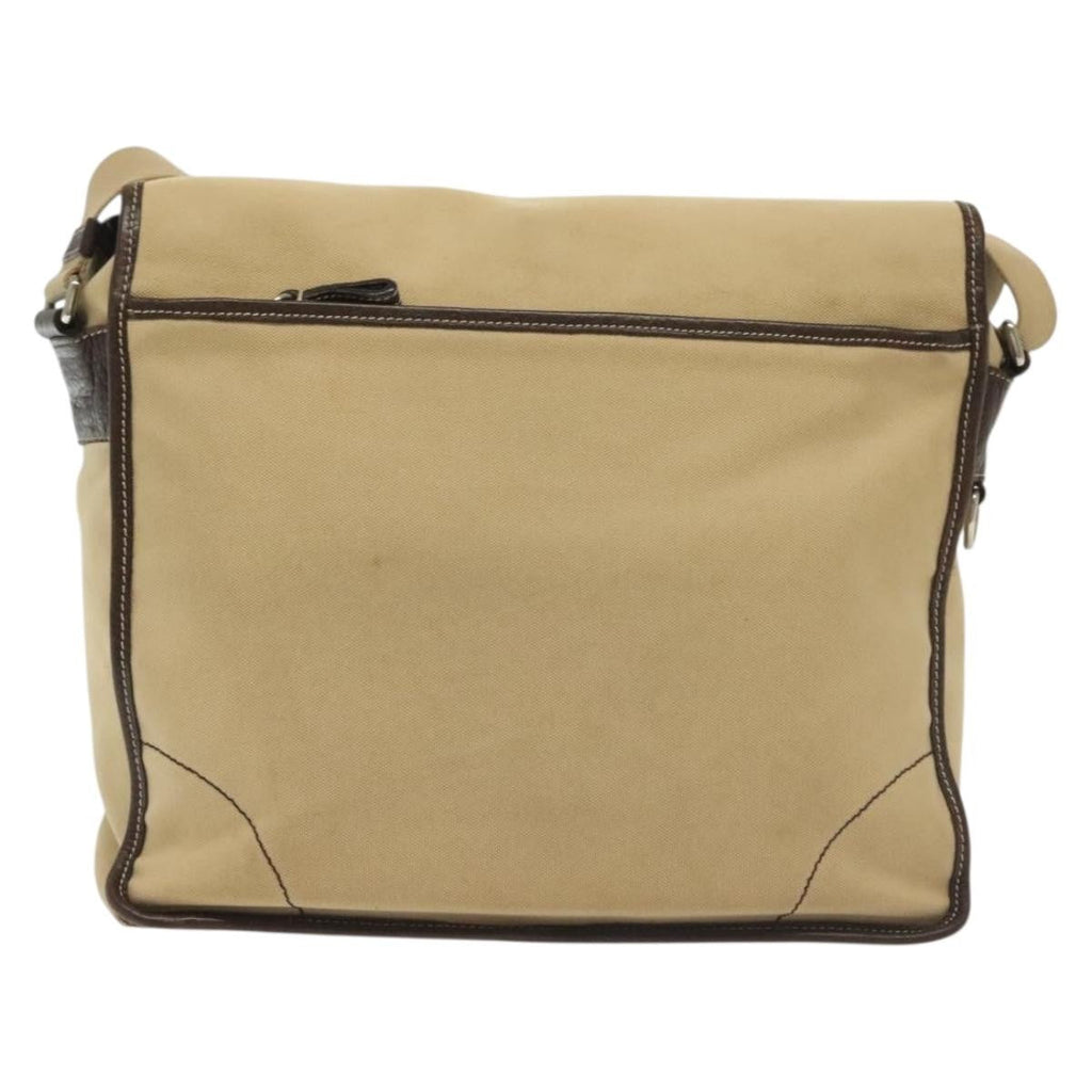 Prada Vintage Shoulder Bag Canvas Beige Canvas Shoulder Bag Bag