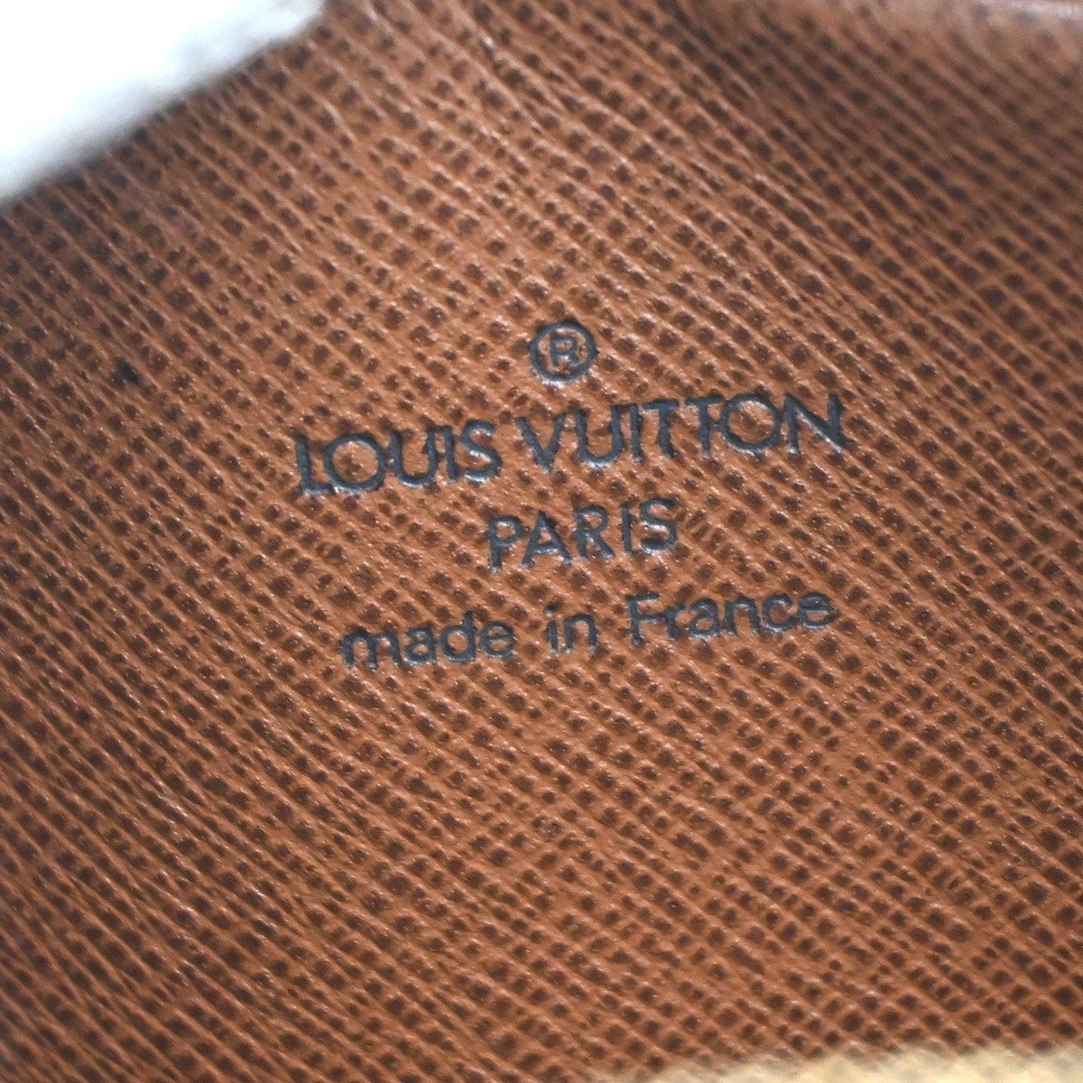 Louis Vuitton Danube Handbag Monogram Canvas Brown Canvas Shoulder Bag