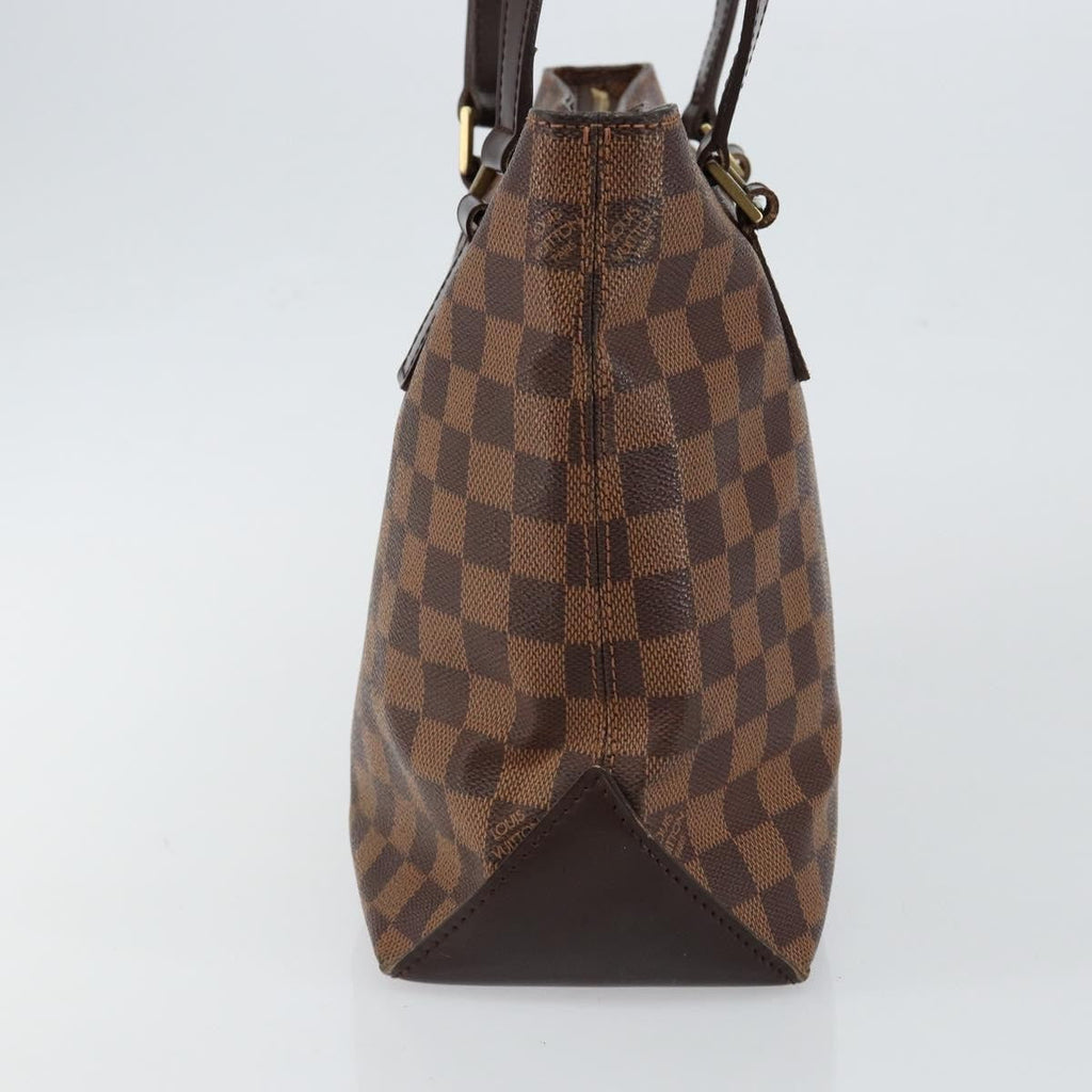 Louis Vuitton Cabas Piano Damier Brown Canvas Tote Bag