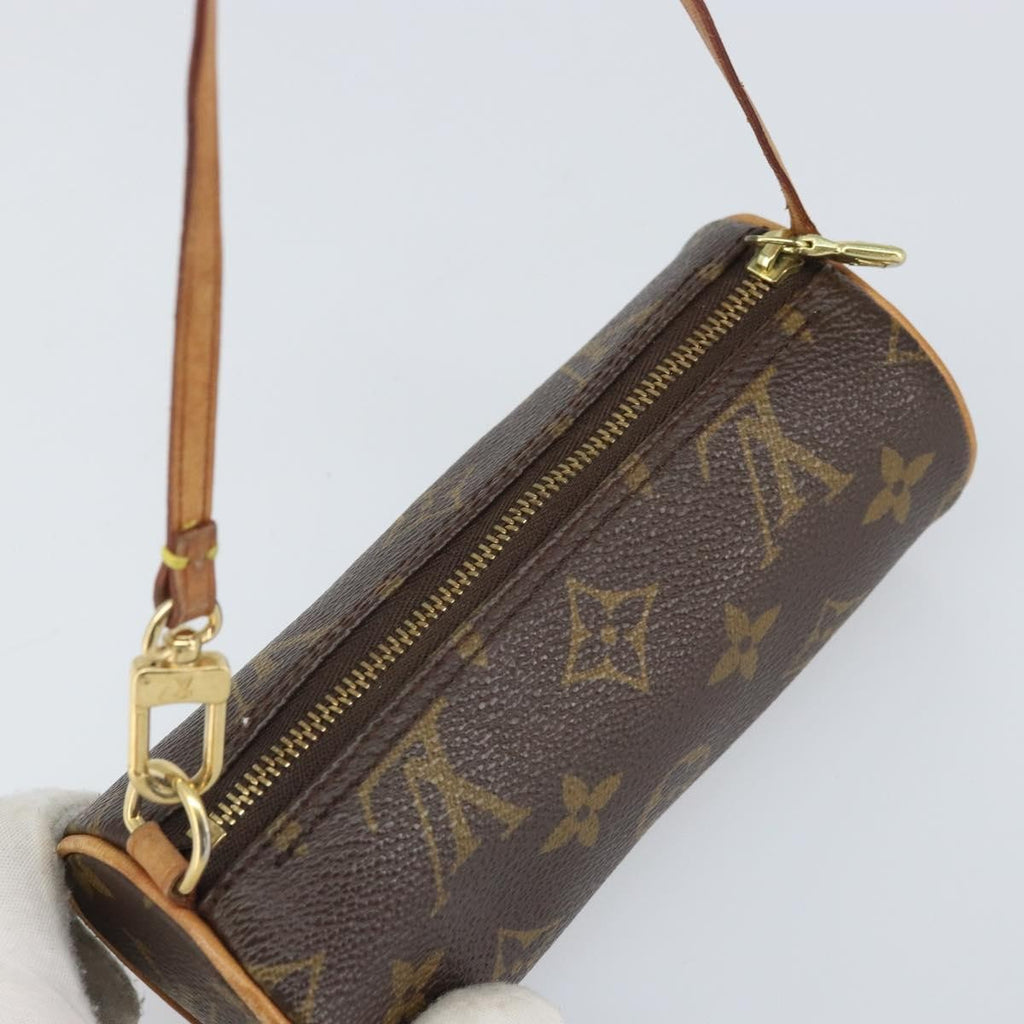 Louis Vuitton Papillon Pochette Monogram Canvas Brown Canvas Clutche & Pouche Bag
