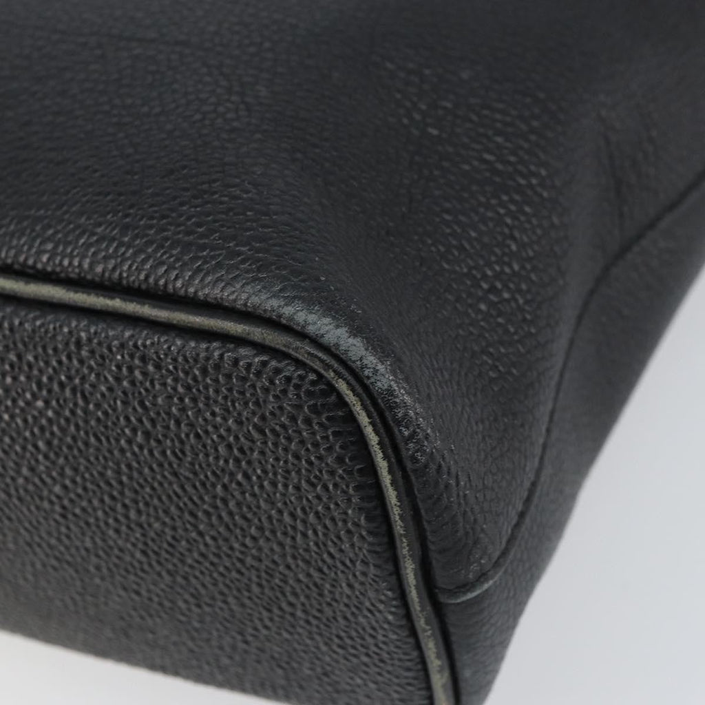 Burberry Vintage Handbag Leather Black Leather Handbag