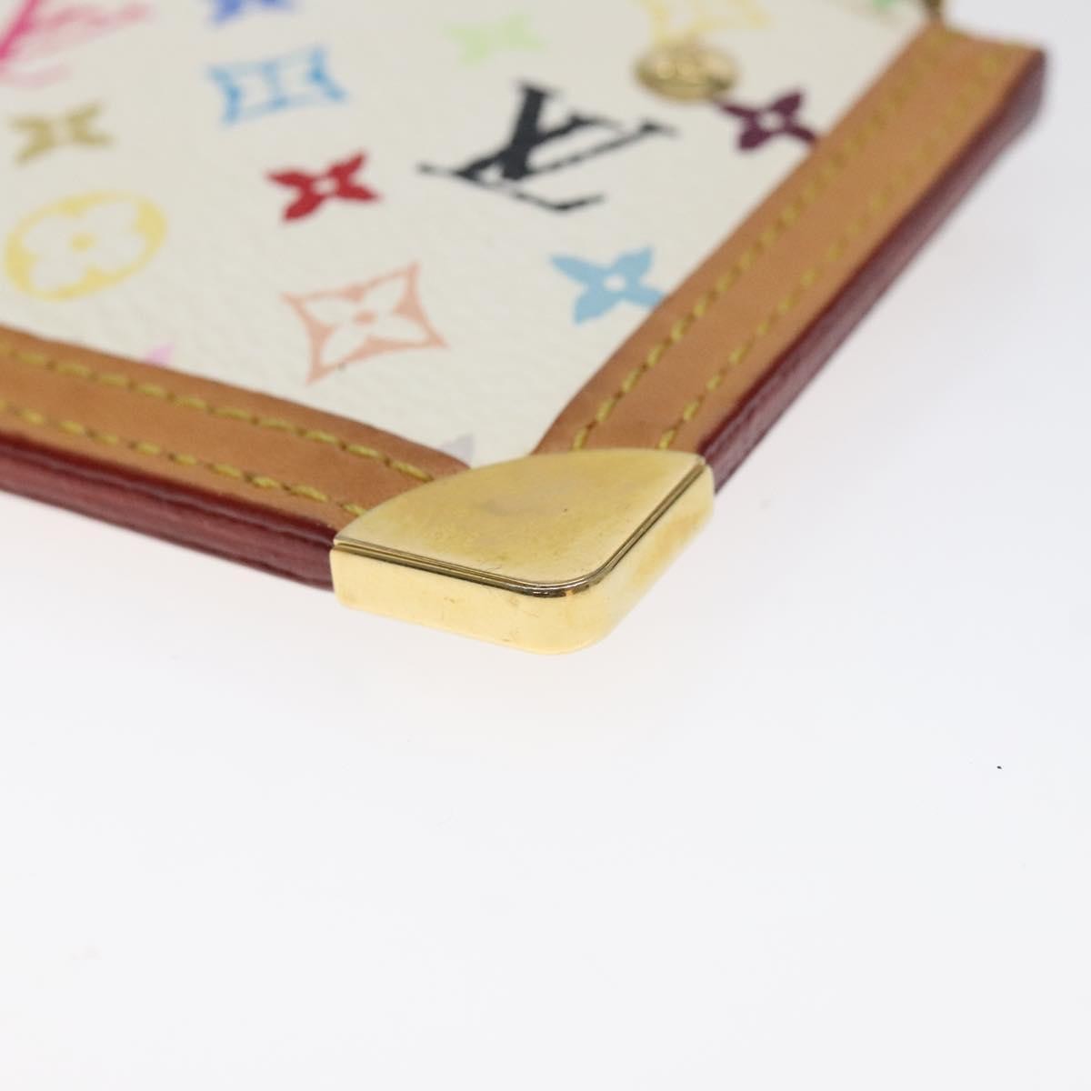 Louis Vuitton Pochette Clés Monogram Canvas Multicolour Canvas Wallets Accessory