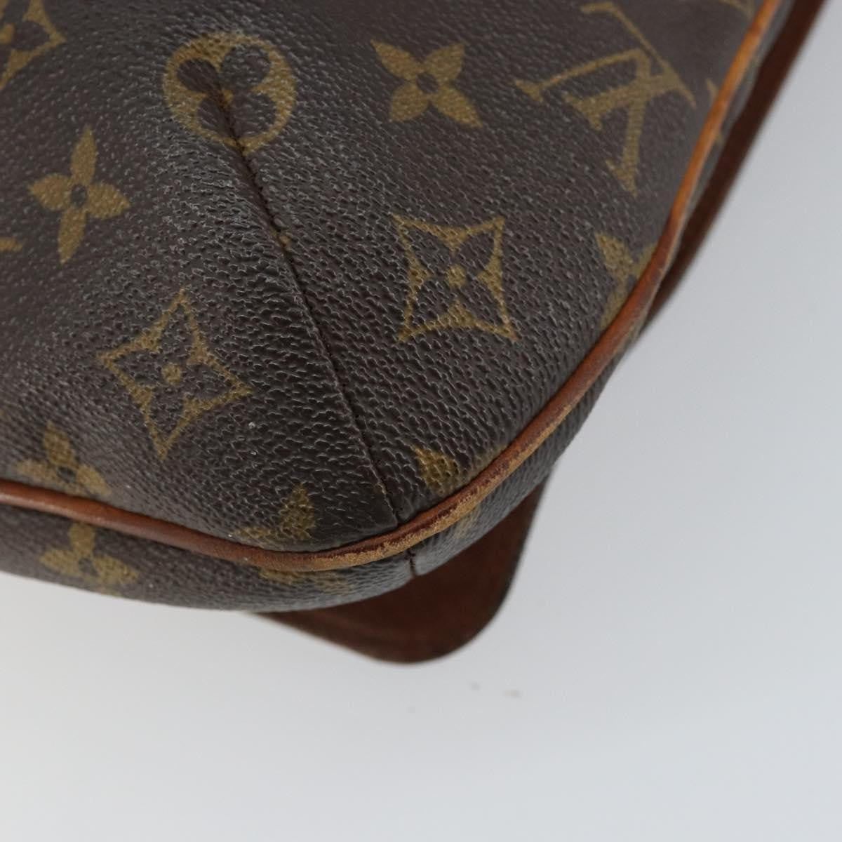 Louis Vuitton Musette Salsa Handbag Monogram Canvas Brown Canvas Shoulder Bag
