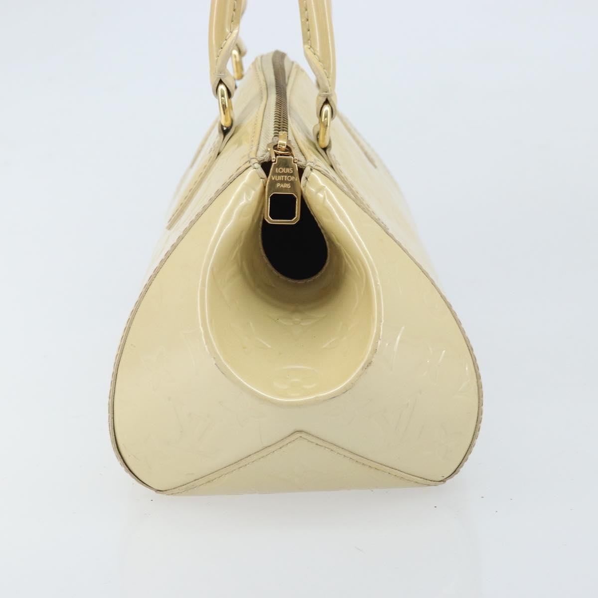 Louis Vuitton Sherwood Handbag Monogram Vernis Brown Patent_Leather Shoulder Bag