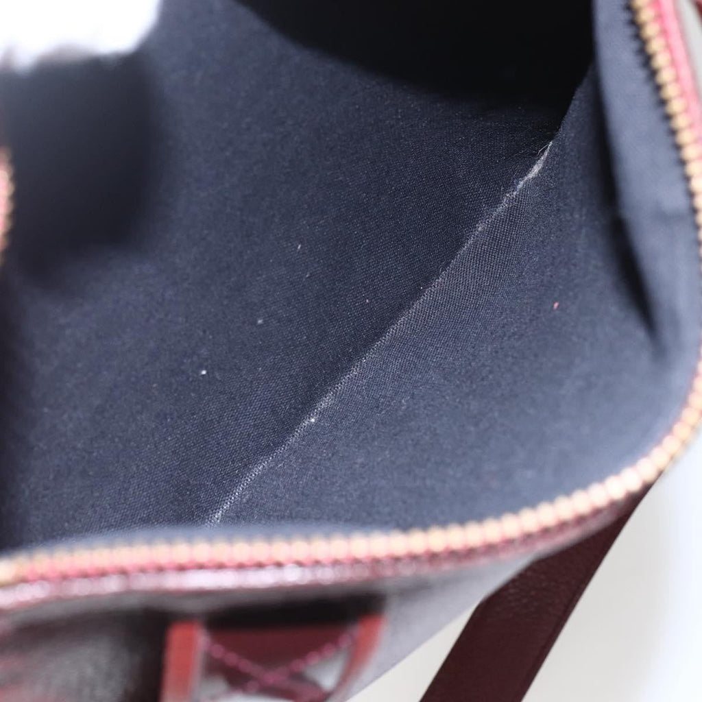 Burberry Vintage Shoulder Bag Leather Red Leather Shoulder Bag