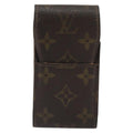 Louis Vuitton Cigarette Case Monogram Canvas Brown Canvas Clutche & Pouche Bag