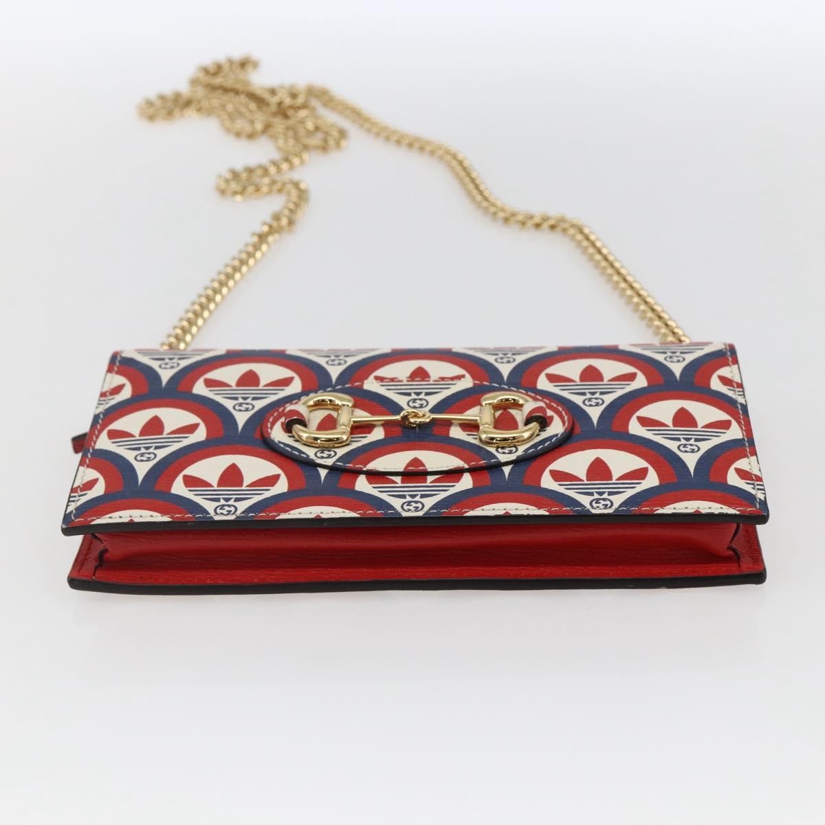 Gucci X Adidas Wallet On Chain Leather Multicolour Leather Shoulder Bag Bag (Pre-Owned)