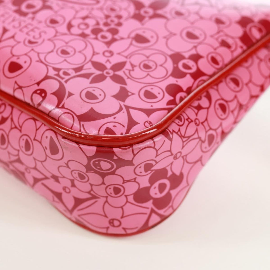 Louis Vuitton Pochette Accessoires Cosmic Blossom Pink Pvc Clutche & Pouche Bag