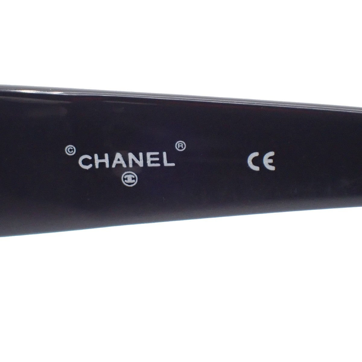 Chanel Chanel Logo Sunglasses Eye Wear Plastic Black Plastic Sunglasse Accessory