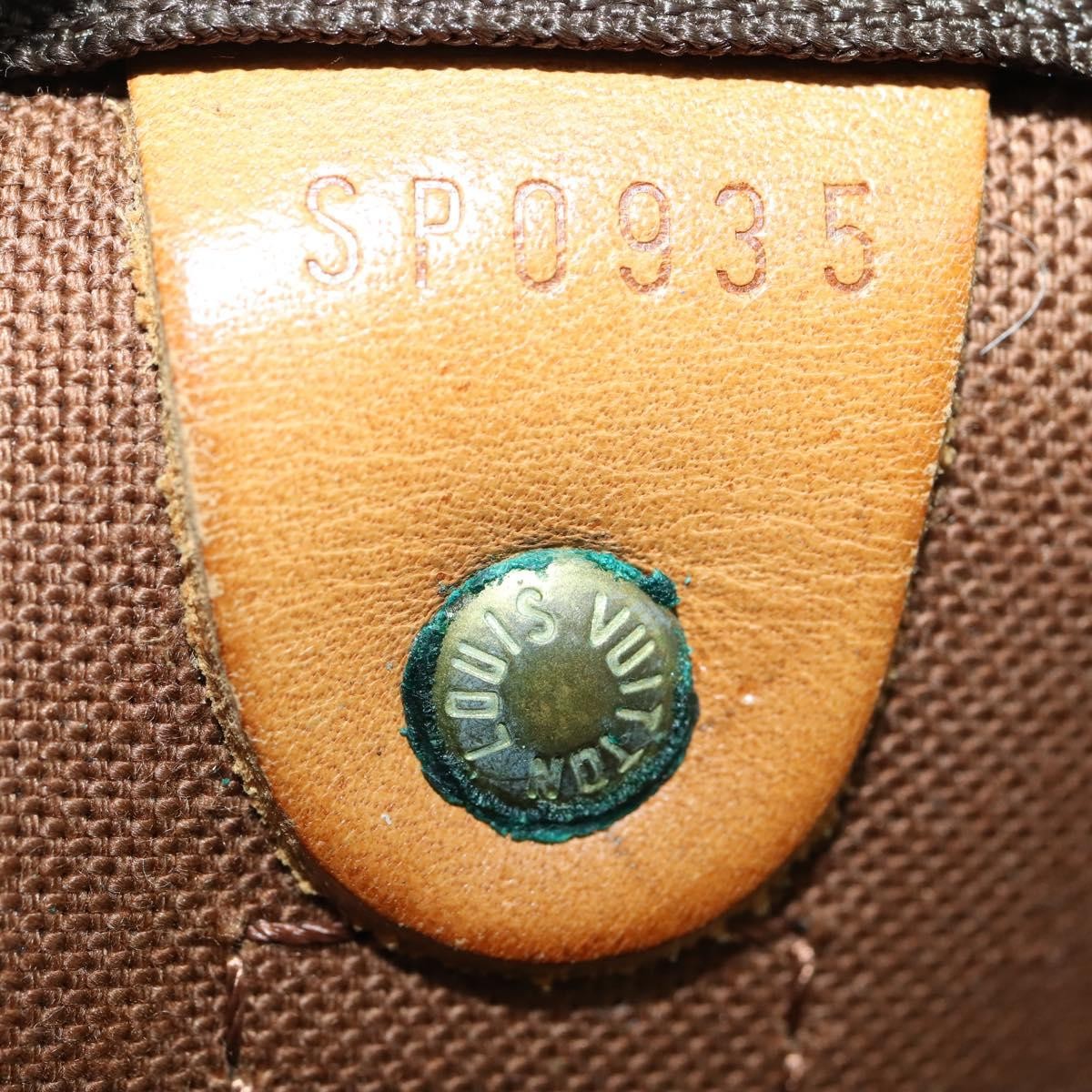 Louis Vuitton Keepall Bag Monogram Canvas Brown Canvas Travel Bag