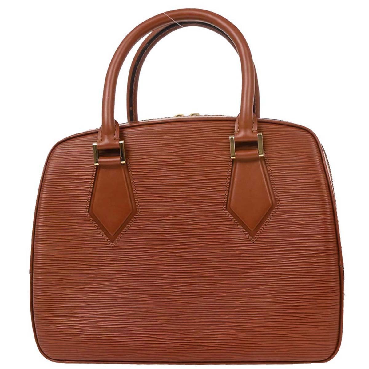 Louis Vuitton Sablons Handbag Epi Leather Brown Leather Handbag