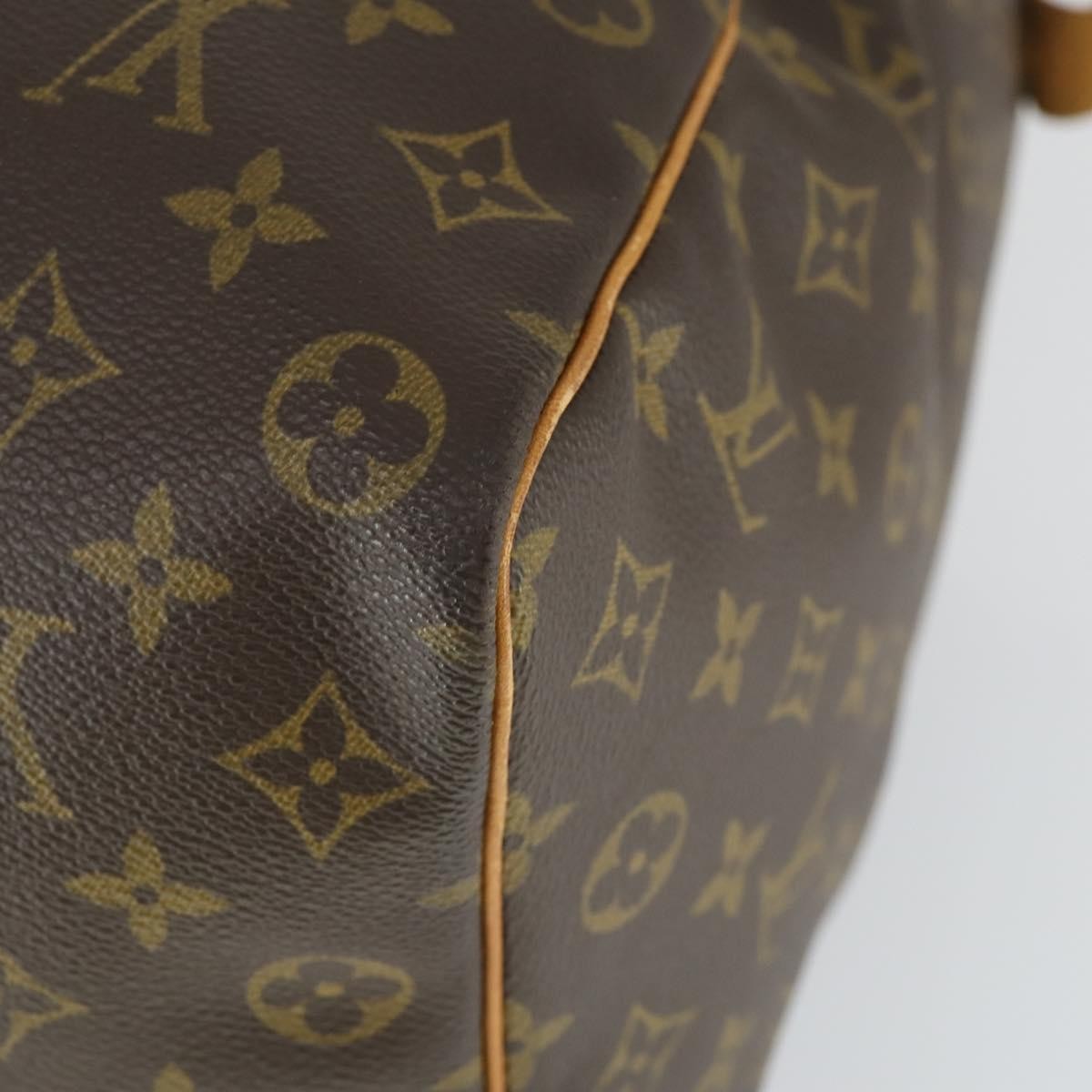 Louis Vuitton Keepall Bag Monogram Canvas Brown Canvas Travel Bag