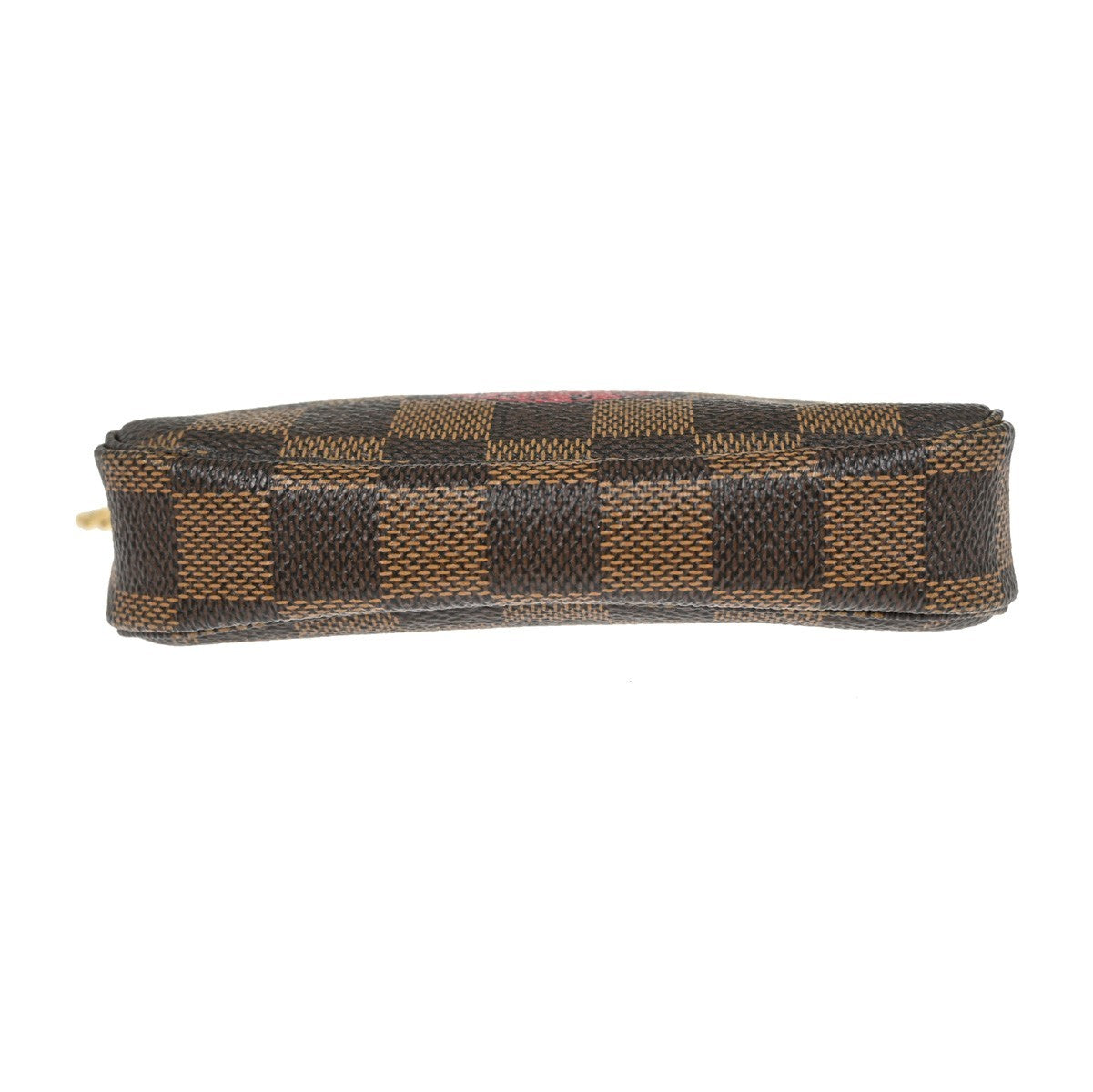 Louis Vuitton Mini Pochette Accessoires Damier Canvas Brown Canvas Clutche & Pouche Bag