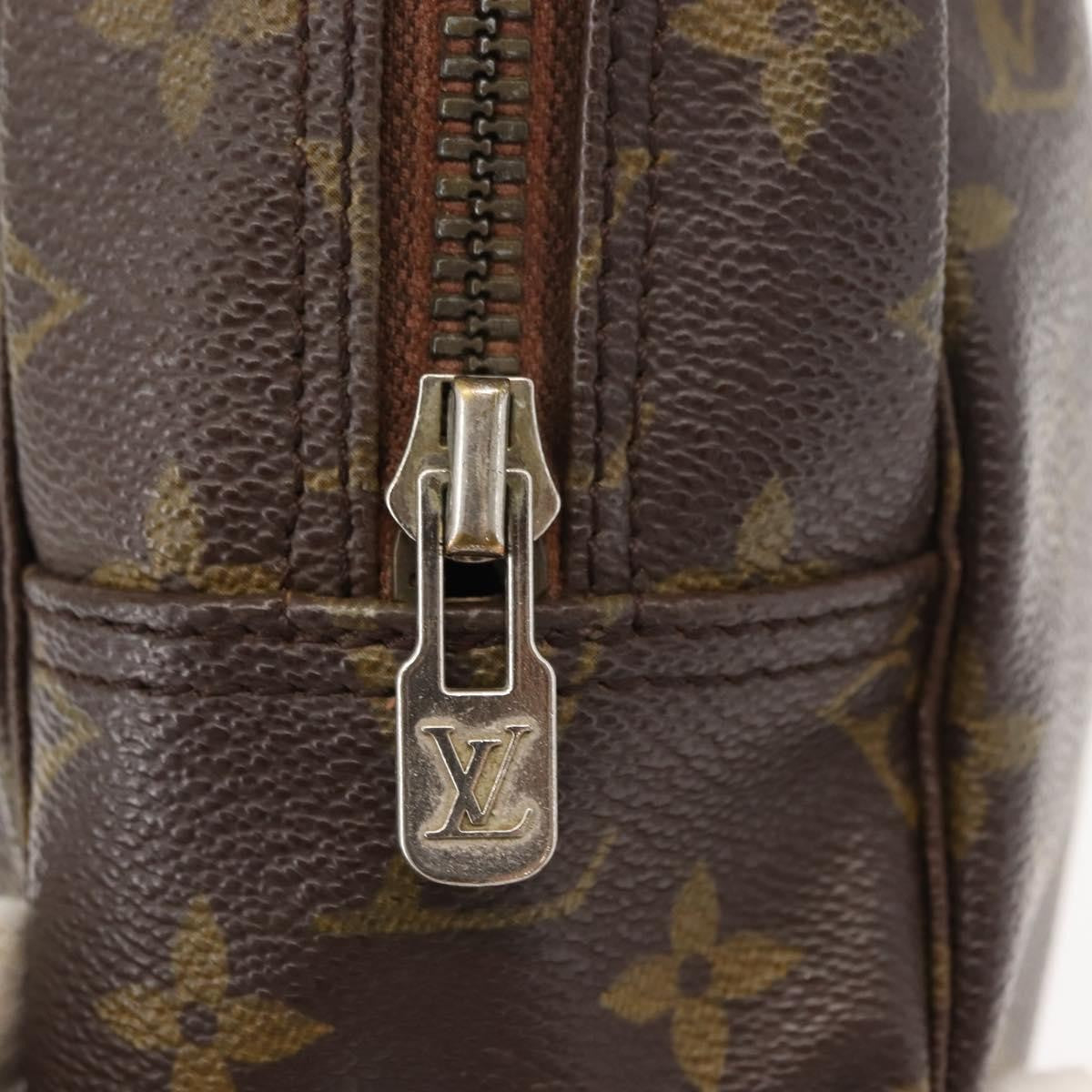 Louis Vuitton Trousse Toilette Monogram Canvas Brown Canvas Clutche & Pouche Bag