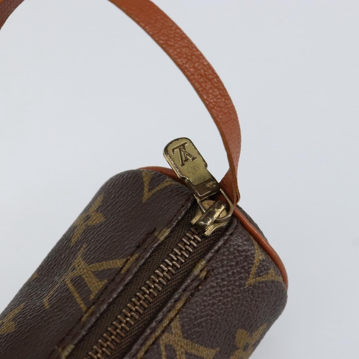 Louis Vuitton Papillon Pochette Monogram Canvas Brown Canvas Clutche & Pouche Bag