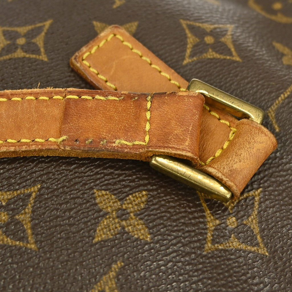 Louis Vuitton Cite Handbag Monogram Canvas Brown Canvas Clutche & Pouche Bag