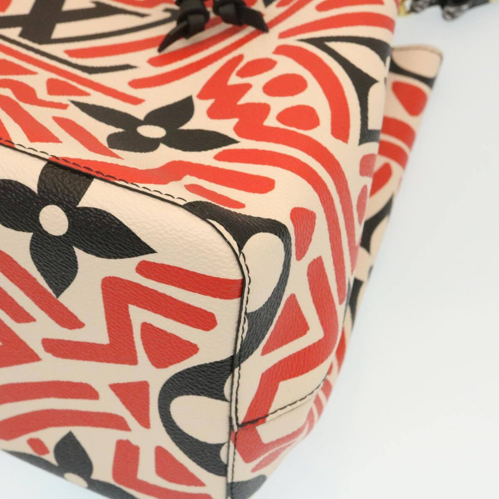 Louis Vuitton Neonoe Handbag Limited Edition Crafty Monogram Giant Red Canvas Bag