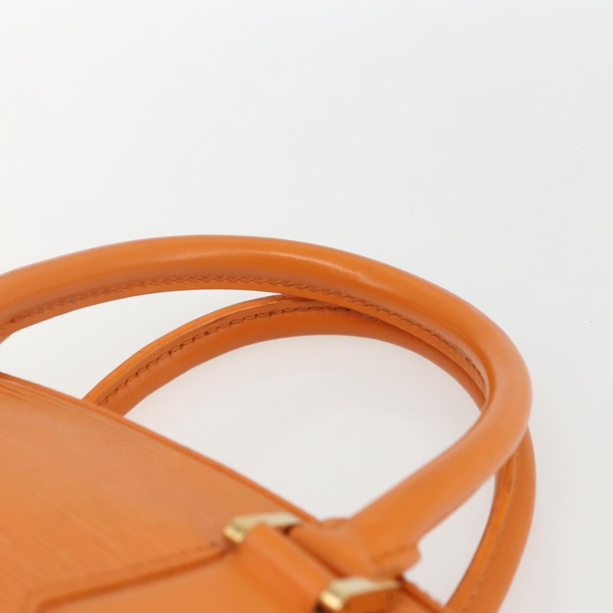 Louis Vuitton Jasmin Bag Epi Leather Orange Leather Handbag